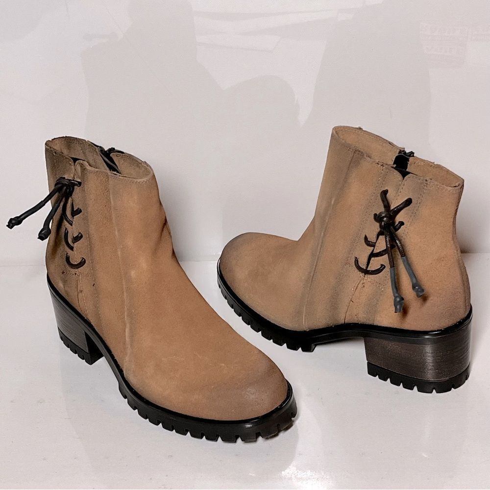 Miz Mooz Maiden Leather Heeled Ankle Boots